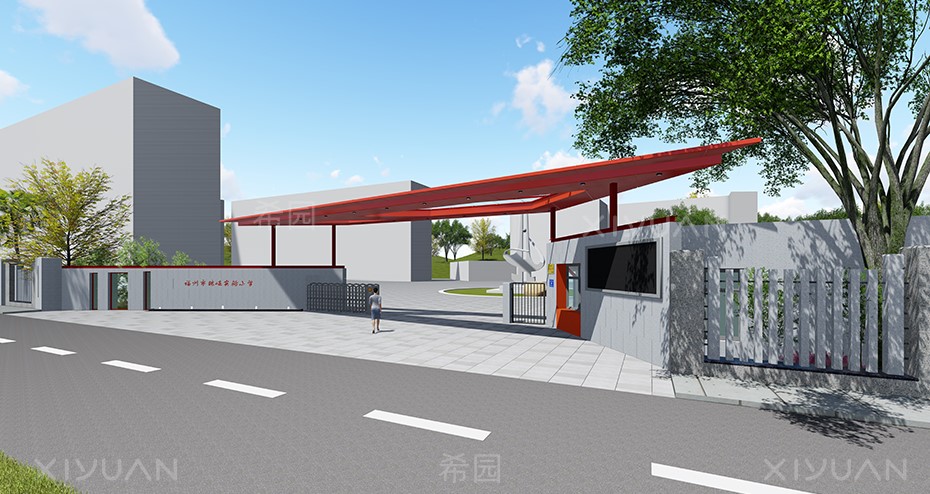 幼兒園宣傳欄門口設(shè)計