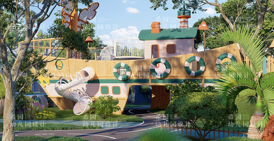 生態化幼兒園戶外趣味空間設計