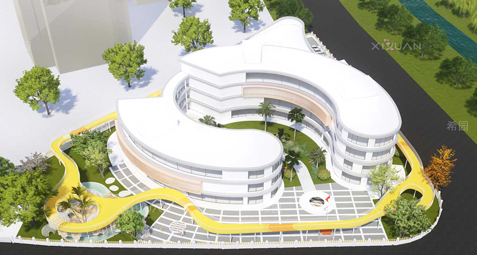 幼兒園建筑設計效果圖