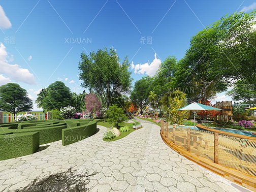 民權國家森林幼兒園室外環境設計